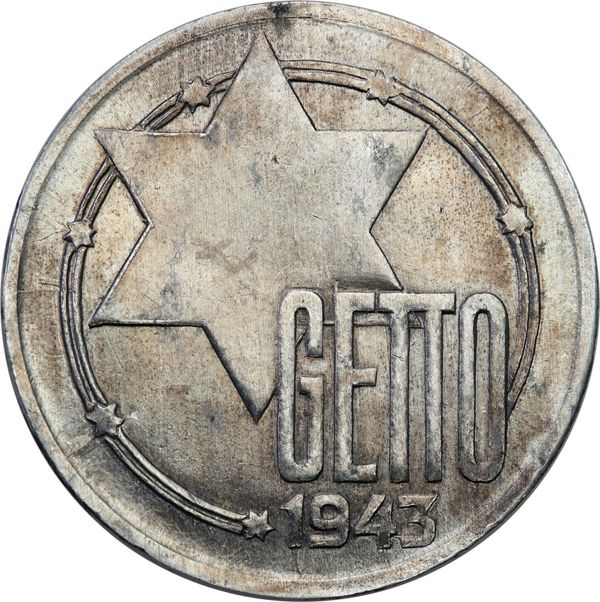 Getto Łódź. 20 marek 1943, aluminium - PIĘKNE